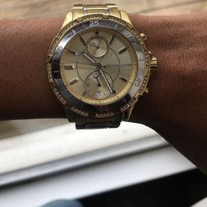Gold Michael Kors Watch